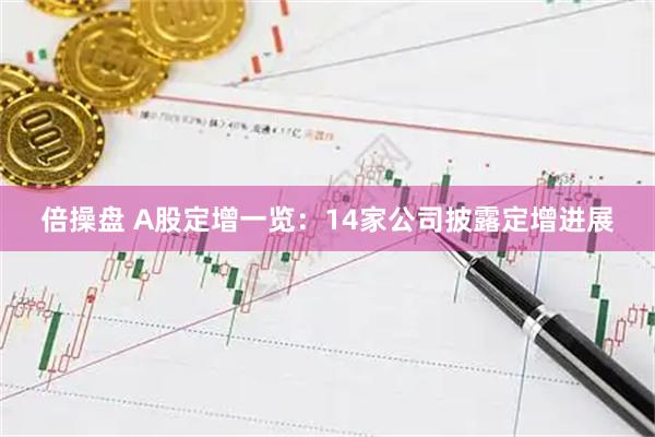 倍操盘 A股定增一览：14家公司披露定增进展