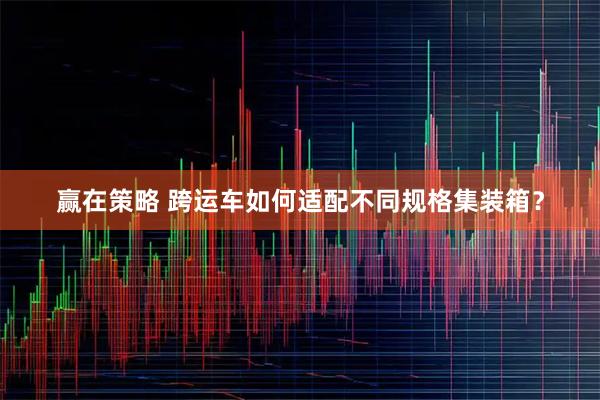 赢在策略 跨运车如何适配不同规格集装箱？